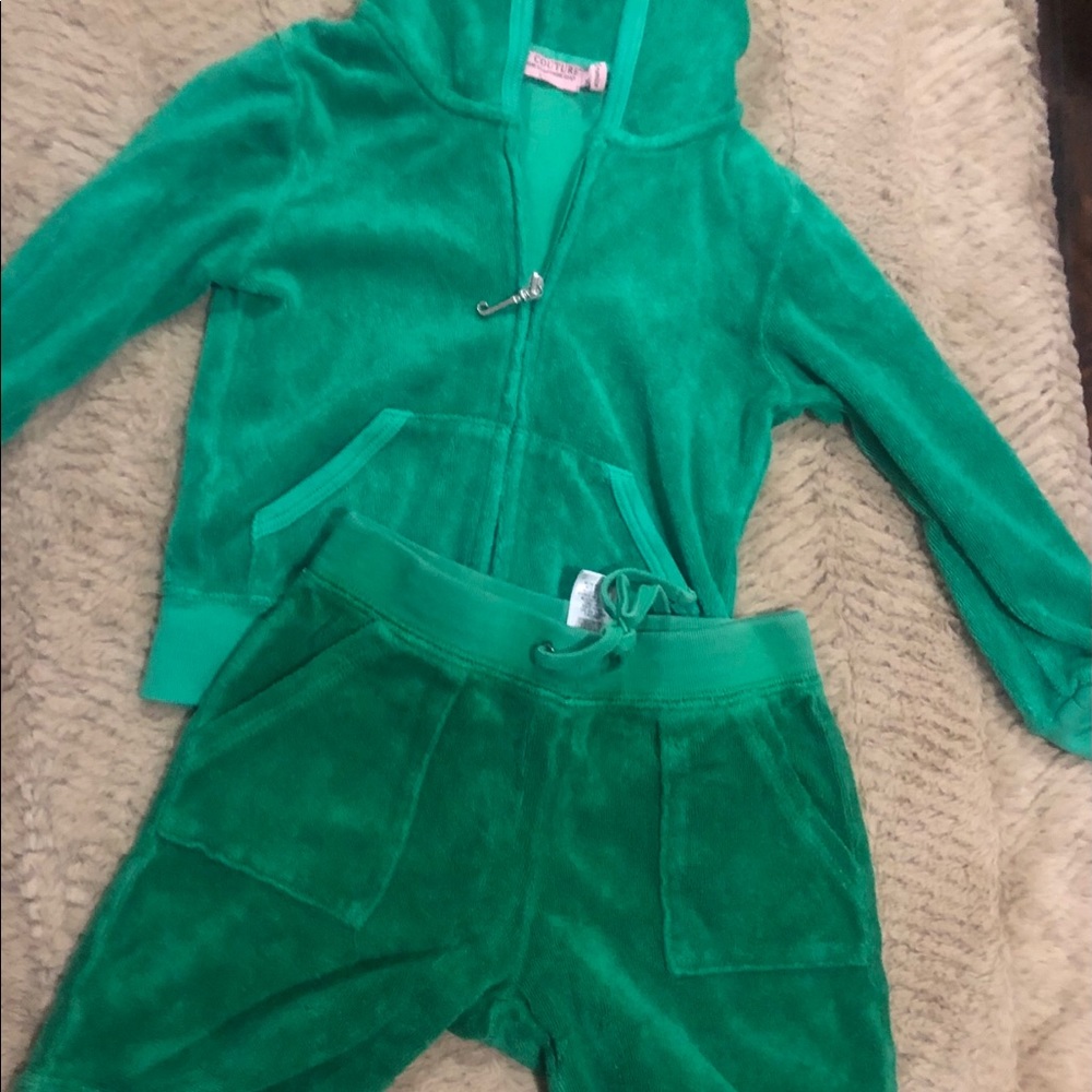 Juicy short sweat outfit